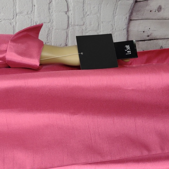 New LeSuit size 10 Petite Fuchsia Pink 2 piece Jacket & Dress - Picture 5 of 17